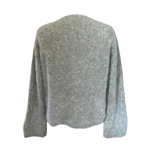 Vintage J Crew Italian Mohair Wool Sweater Sage Quiet Luxury Heritage Preppy-S - Picture 8 of 11